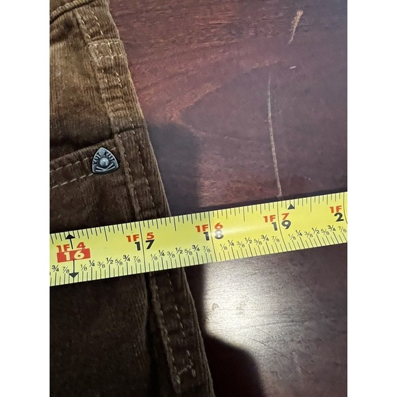 KUT From The Kloth Corduroy Pants Diana Skinny Size 8 Brown GUC - Picture 2 of 12